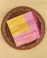 SC3944 - Tissue Silver Zari Meena Butta